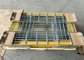 टी 6 स्टील ग्रेटिंग सीढ़ी, कम कार्बन स्टील को पीला पीले रंग के नॉनस्किड के साथ चलाती है आपूर्तिकर्ता