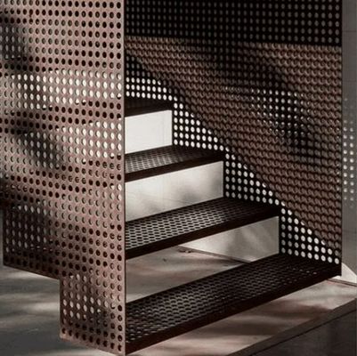 Durable Galvanized Steel Stair Treads for Enhanced Traction