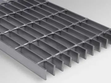 A325 High Quality Carbon Steel Weld Bar Metal Grate HDG Anti-Slip International Standard Steel Grating for Steel Platform/Walkway Mesh Panel/Flooring