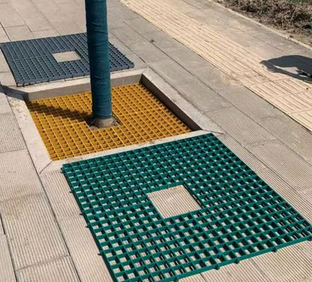 Fiberglass Reinforced Plastic Grate FRP Grating GRP Gratings Walkway Flooring