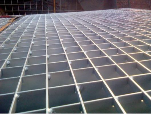 Light Steel Structure, Serrated Loading Rod, Steel Grating, Steel Grille, Metal Cover Plate of Sewage Tank
