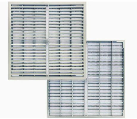 Heavy Duty Steel Bar Grating with 20mm to 60mm Bearing Bar Height and 2mm Bearing Bar Thickness for Walkway Platforms